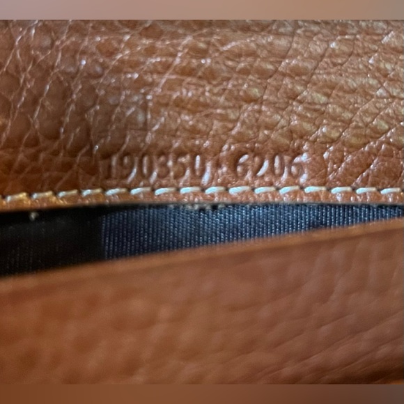 Authentic Gucci Brown Guccissima Leather Hysteria Long Monogram Wallet - Picture 7 of 15